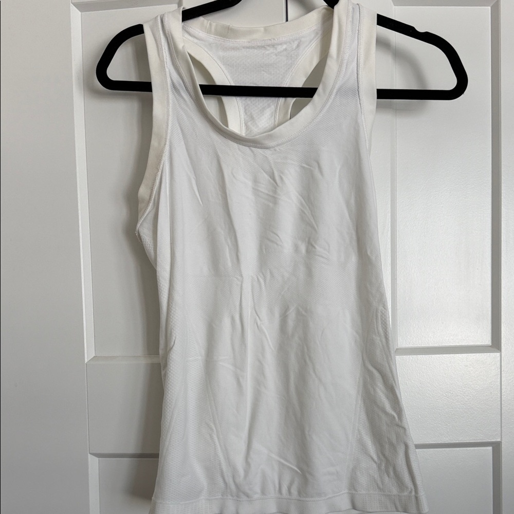 Athleta Classic White Tank Top